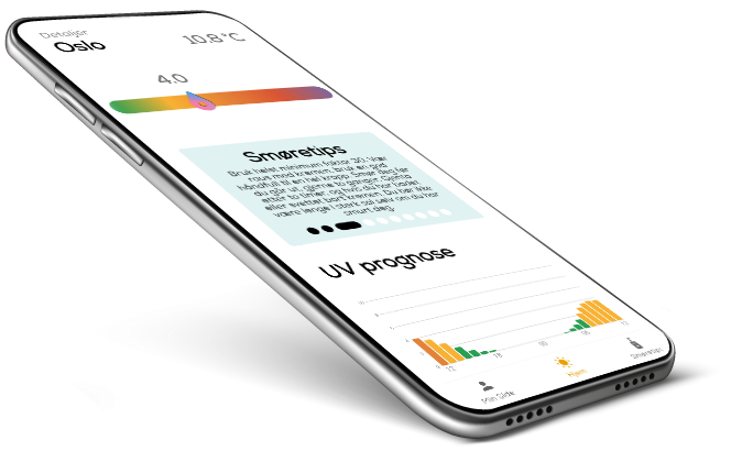 Home page shown on a phone screen